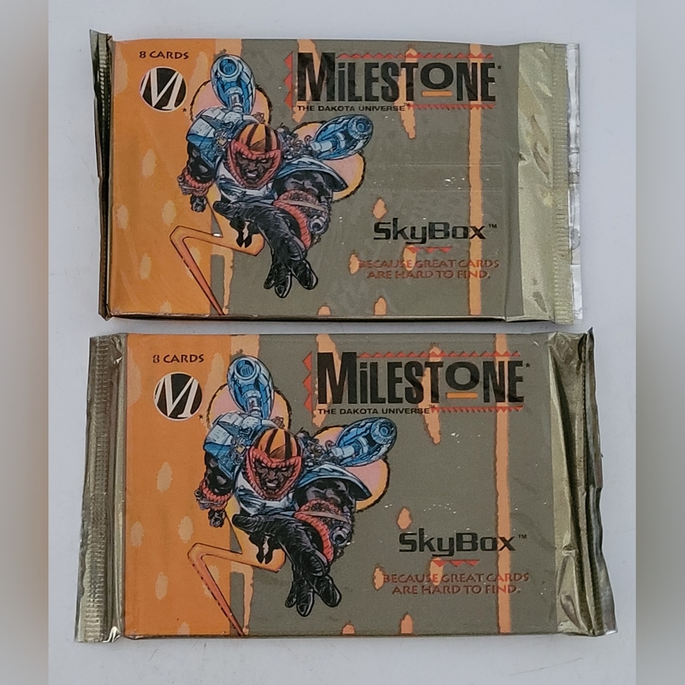 (Lot Of 2) Vintage Sealed 1993 SkyBox DC MILESTONE The Dakota Universe Packs. Th